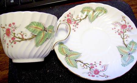 C1299 Footed Cup & Saucer Set