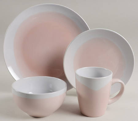 Oasis Pink 4 Piece Place Setting