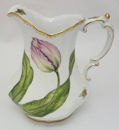 Pink Tulip Large Pitcher