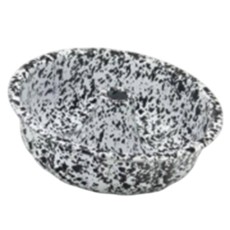 Splatterware Black Bundt Pan