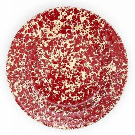 Splatterware Burgundy by Crow Canyon Home