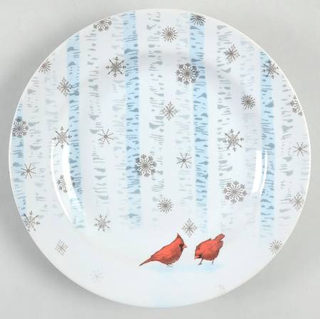 Cardinal in the Woods Appetizer Plate