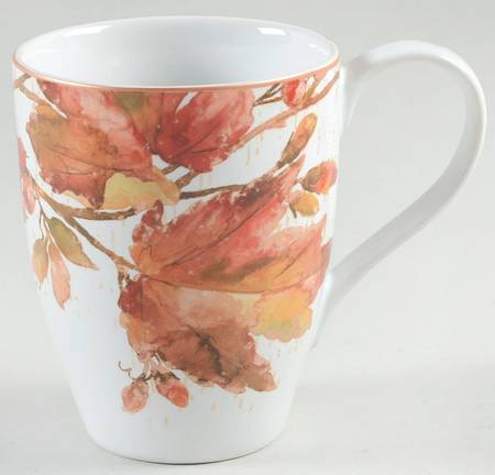 Amber Leaves Mug