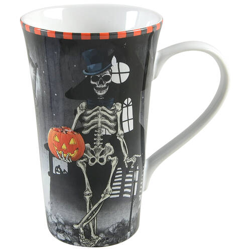 Skeleton Latte Mug