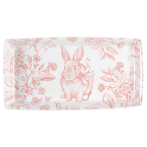 Oakley Pink 13" Rectangular Serving Platter