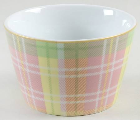 Easter Plaid Individual Appetizer Bowl