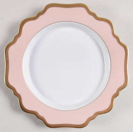 Anna's Palette-Dusty Rose Salad/Dessert Plate