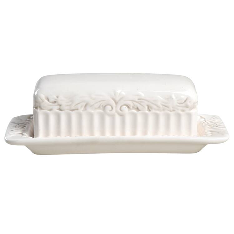 APN1 White 1/4 Lb Covered Butter