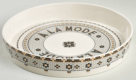 Bistro Tile 10" Pie Baking Plate