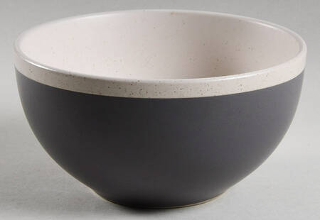 Serenity Dark Gray Soup/Cereal Bowl