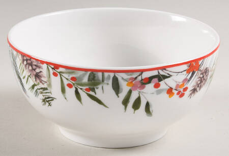 Winter Floral Soup/Cereal Bowl