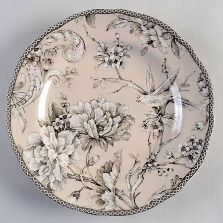 Adelaide Antique White Salad Plate