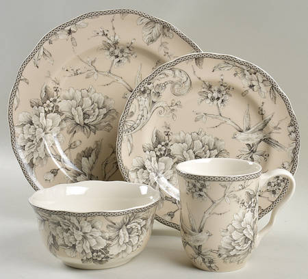 Adelaide Antique White 4 Piece Place Setting