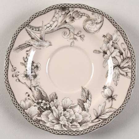 Adelaide Antique White Saucer