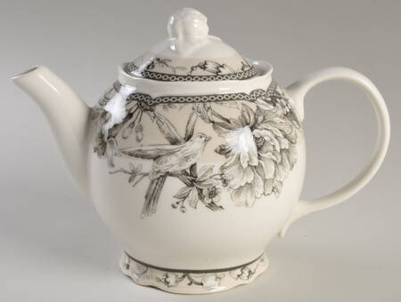 Adelaide Antique White Teapot & Lid