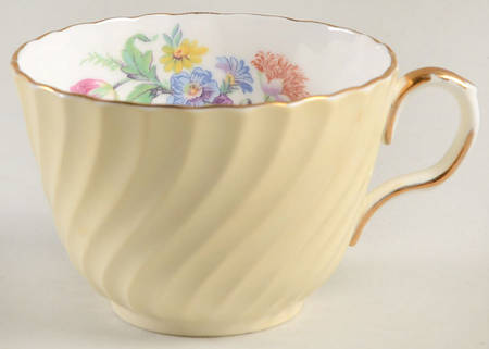 602 Pale Yellow Flat Cup