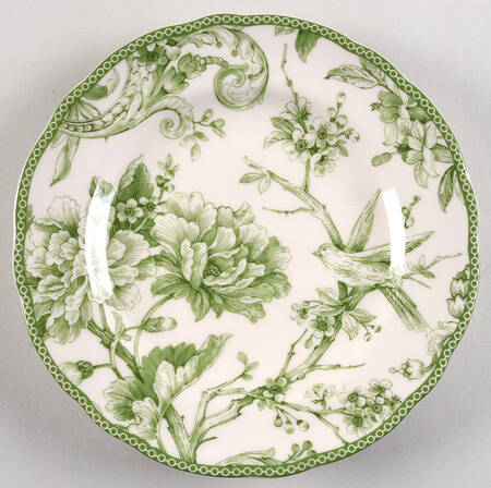Adelaide Moss Green Salad Plate