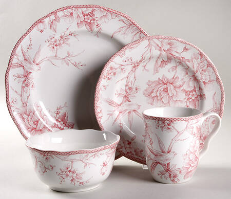 Adelaide Blush 4 Piece Place Setting