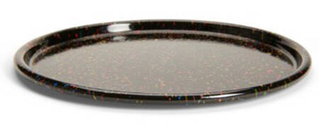 Rainbow Falls 12" Round Tray by Crow Canyon Home