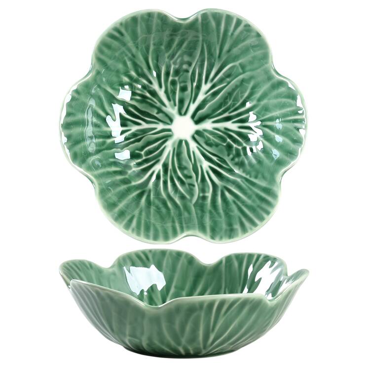 Cabbage 8" Round Serving Bowl