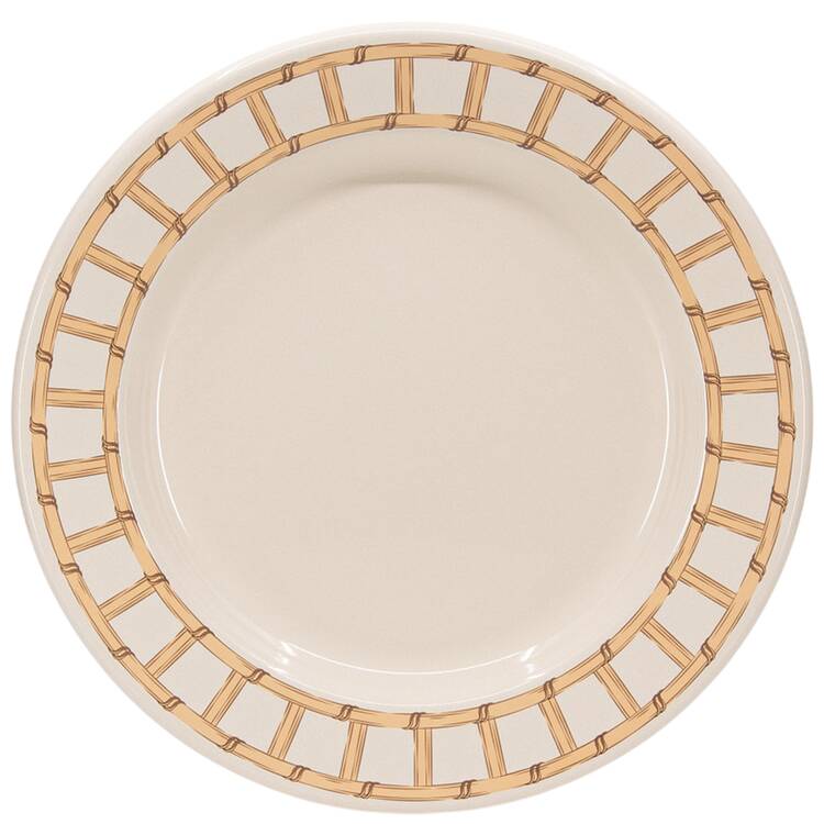 Domino Dinner Plate by Crow Canyon Home