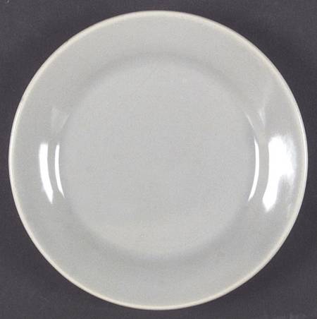 La Linda Gray (Glossy) Bread & Butter Plate by Bauer