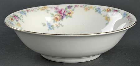 Barbara (Gold Trim) Coupe Cereal Bowl