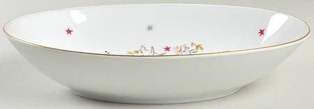 Clarice 9" Oval Vegetable Bowl