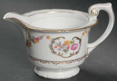 Imperial Rose (White Background) Creamer