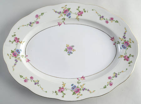 Juliet 17" Oval Serving Platter