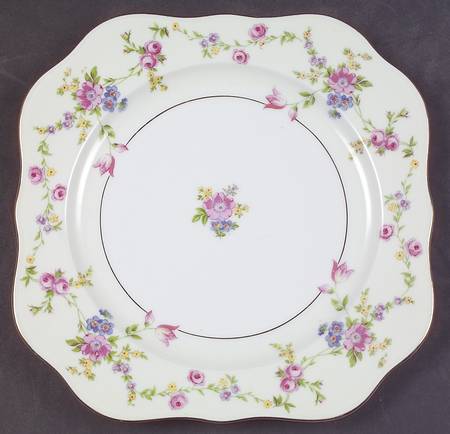 Juliet Square Luncheon Plate by Baronet