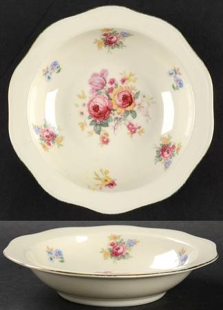 Le Bouquet Rim Fruit/Dessert (Sauce) Bowl by Baronet