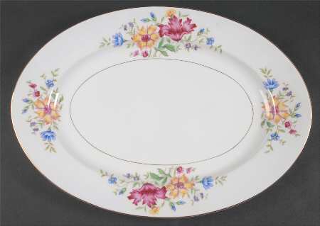 Lorna 15" Oval Serving Platter