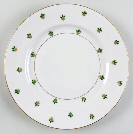 Nanette (Gold Verge) Luncheon Plate