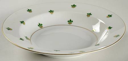 Nanette (Gold Verge) Rim Soup Bowl