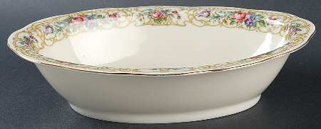 Plaza 10" Oval Vegetable Bowl by Baronet