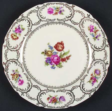 Rhapsody Luncheon Plate by Baronet