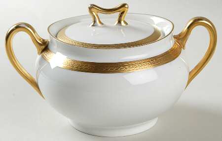 Golconda Sugar Bowl & Lid