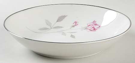 Pink Rose Coupe Soup Bowl