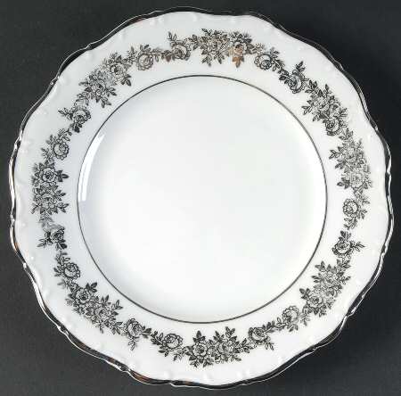 Corsage Dessert/Pie Plate by Belcrest