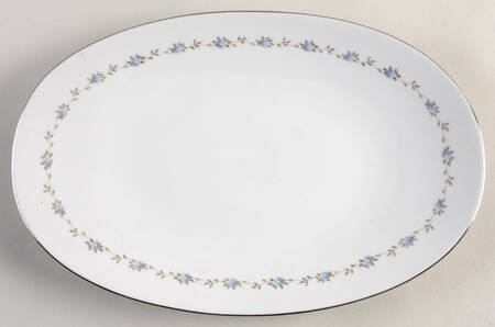 First Love (Rim) 12" Oval Serving Platter