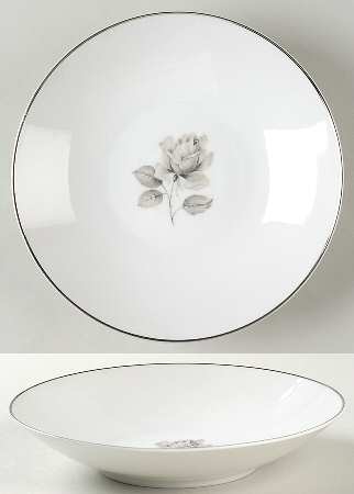 Whispering Rose Coupe Soup Bowl