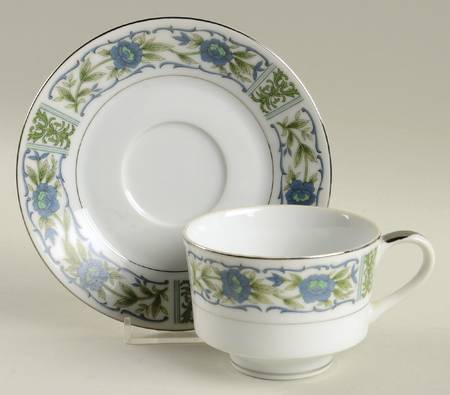 Debutante Footed Cup & Saucer Set