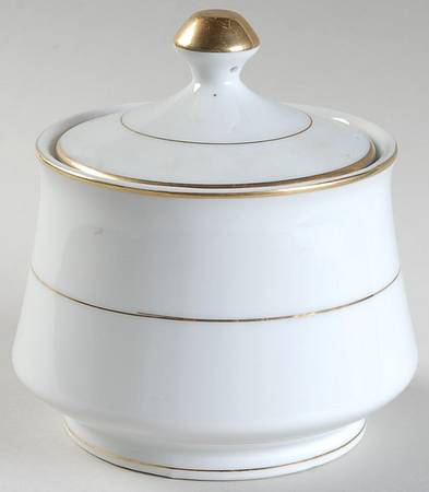 Liana Gold Sugar Bowl & Lid