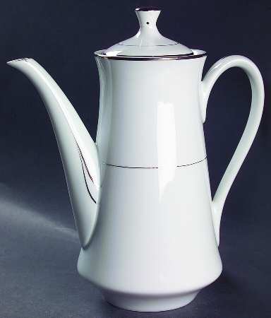 Liana Platinum Coffee Pot & Lid