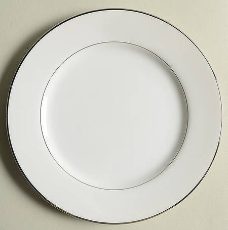 Liana Platinum Salad Plate