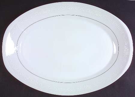 Renee 14" Oval Serving Platter