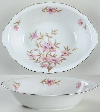 Allegro 10" Oval Vegetable Bowl