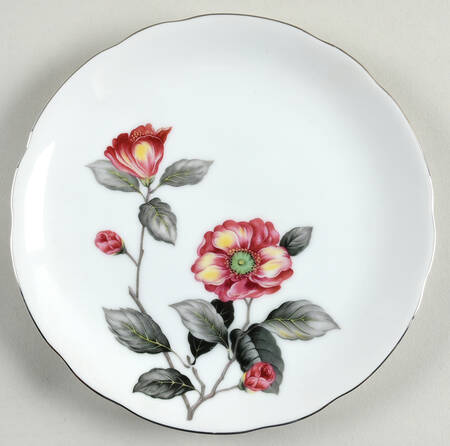 Peony Salad Plate
