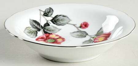 Peony Rim Fruit/Dessert (Sauce) Bowl